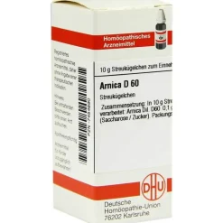 Online DHU Arnica D 60 Globuli, 10 g A|A