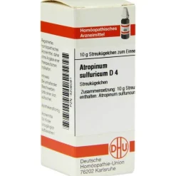 DHU Atropinum sulfuricum D 4 Globuli, 10 g