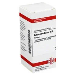 Hot Aurum metallicum D 30 Tabletten, 80 St A