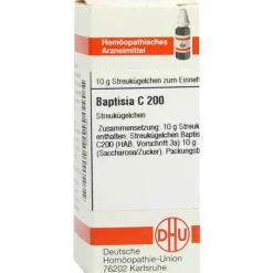 Hot DHU Baptisia C 200 Globuli, 10 g B|B