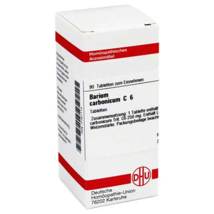 DHU Barium carbonicum C 6 Tabletten, 80 St