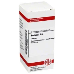 DHU Berberis D 4 Tabletten, 80 St