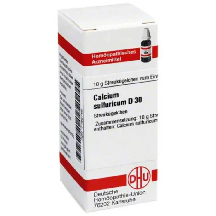 DHU Calcium sulfuricum D 30 Globuli, 10 g