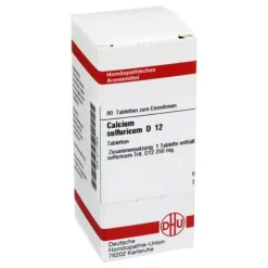 Best DHU Schüßler-Salze DHU Calcium sulfuricum D 12 Tabletten, 80 St