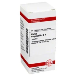 DHU Carbo vegetabilis D 4 Tabletten, 80 St