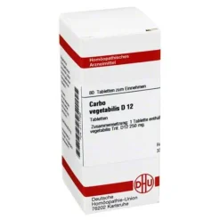 Carbo vegetabilis D 12 Tabletten, 80 St C