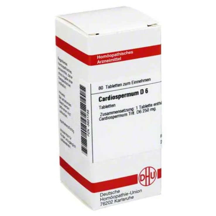 DHU Cardiospermum D 6 Tabletten, 80 St