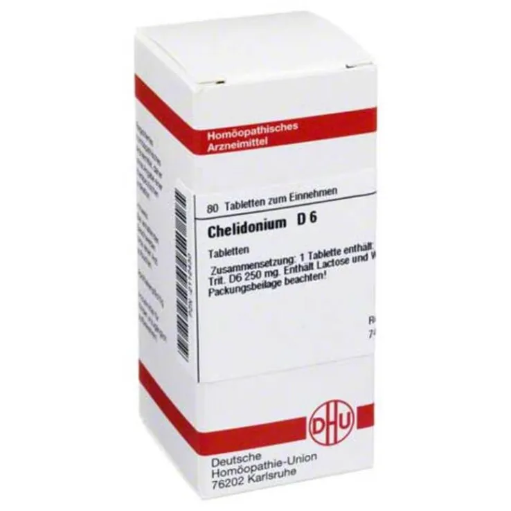 DHU Chelidonium D 6 Tabletten, 80 St