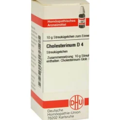 Best DHU Cholesterinum D 4 Globuli, 10 g C|C