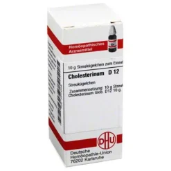 DHU Cholesterinum D 12 Globuli, 10 g