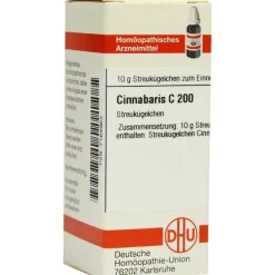 Best DHU Cinnabaris C 200 Globuli, 10 g C|C