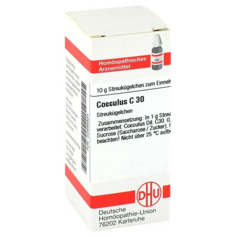 Hot DHU Cocculus C 30 Globuli, 10 g
