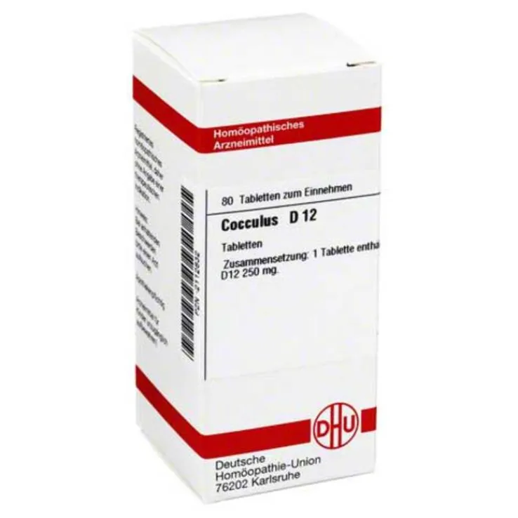 DHU Cocculus D 12 Tabletten, 80 St