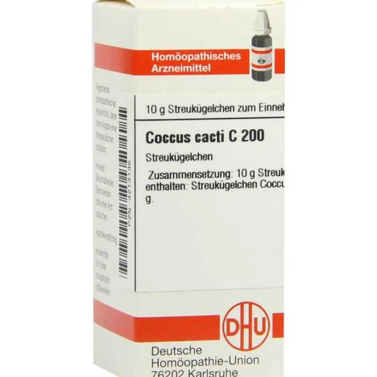 Online DHU Coccus Cacti C 200 Globuli, 10 g