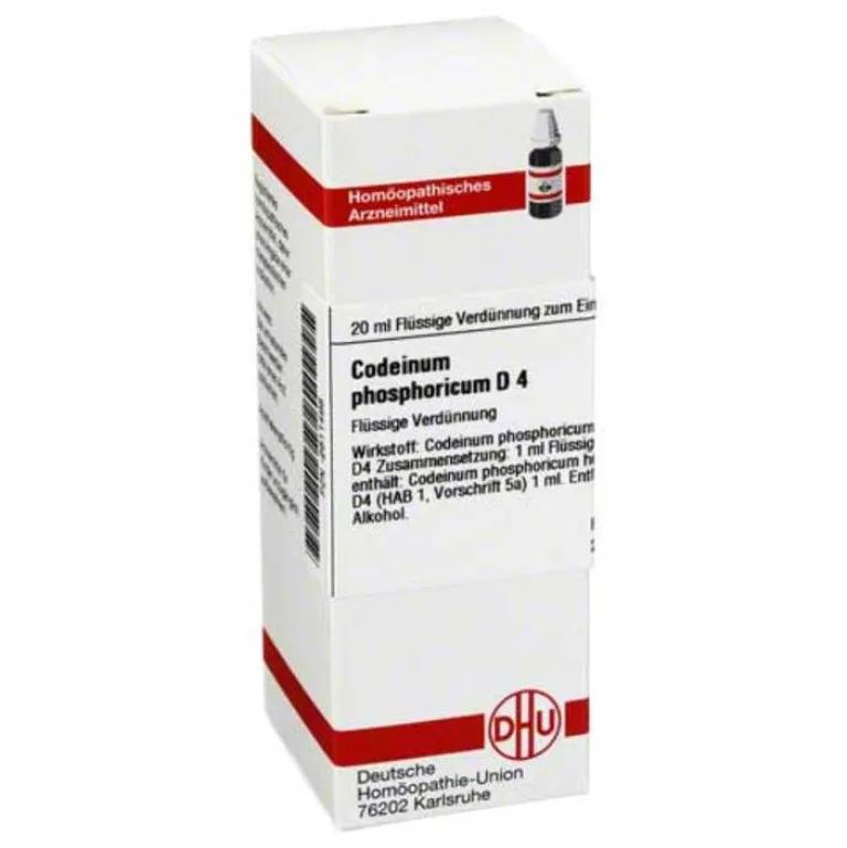 Clearance Codein phosphoricum D 4 Dilution, 20 ml C
