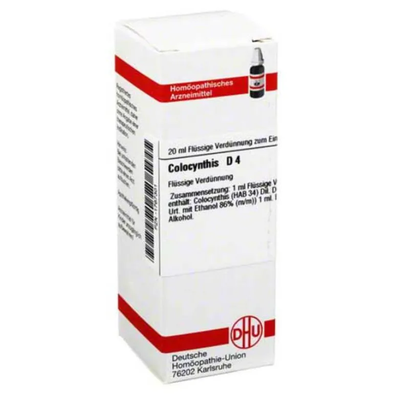 New DHU Colocynthis D 4 Dilution, 20 ml