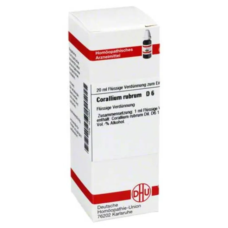 DHU Corallium rubrum D 6 Dilution, 20 ml