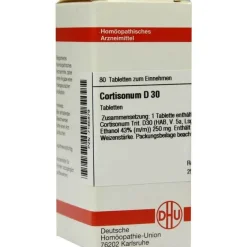 New DHU Cortisonum D 30 Tabletten, 80 St