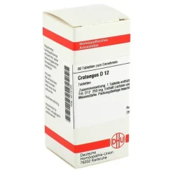 Online DHU Crataegus D 12 Tabletten, 80 St C