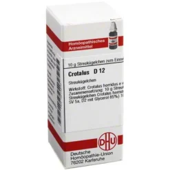 Outlet DHU Crotalus D 12 Globuli, 10 g