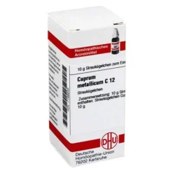 Outlet DHU Cuprum metallicum C 12 Globuli, 10 g