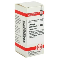 Outlet DHU Cuprum metallicum C 1000 Globuli, 10 g