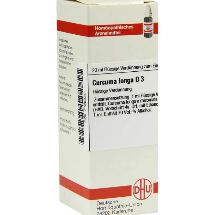 DHU Curcuma longa D 3 Dilution, 20 ml