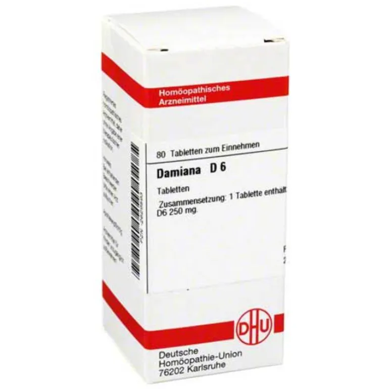 Damiana D 6 Tabletten, 80 St D