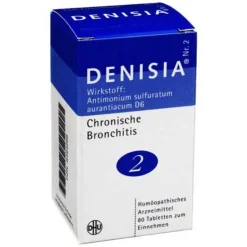 DHU Denisia 2 chronische Bronchitis Tabletten, 80 St