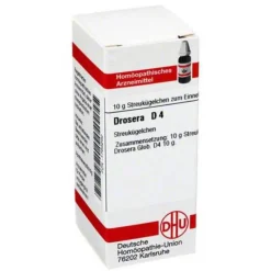 Hot DHU Drosera D 4 Globuli, 10 g
