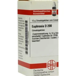 DHU Euphrasia D 200 Globuli, 10 g