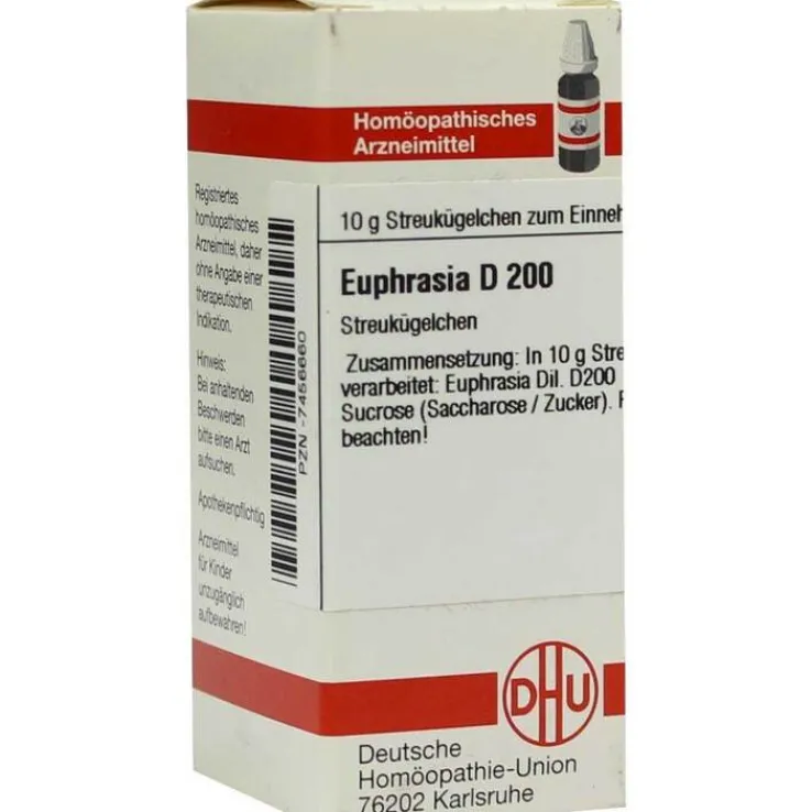 DHU Euphrasia D 200 Globuli, 10 g