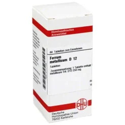 DHU Ferrum metallicum D 12 Tabletten, 80 St