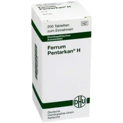 Discount DHU Ferrum Pentarkan H Tabletten, 200 St Dhu Komplexmittel