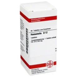 Hot DHU Hamamelis D 12 Tabletten, 80 St