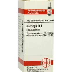 Clearance DHU Haronga D 3 Globuli, 10 g H|H