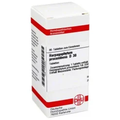Clearance DHU Harpagophytum procumbens D 30 Tabletten, 80 St H