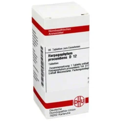 Hot DHU Harpagophytum procumbens D 12 Tabletten, 80 St