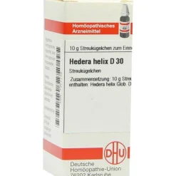 New DHU Hedera Helix D 30 Globuli, 10 g
