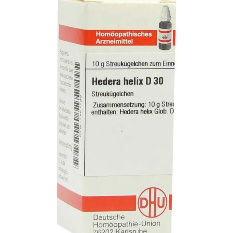 New DHU Hedera Helix D 30 Globuli, 10 g