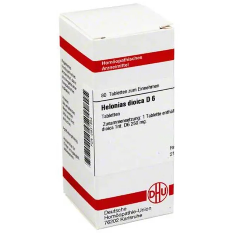 New DHU Helonias dioica D 6 Tabletten, 80 St