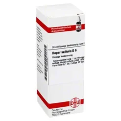 DHU Hepar sulfuris D 6 Dilution, 20 ml