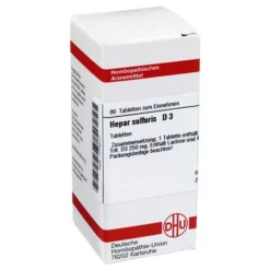 Discount Hepar sulfuris D 3 Tabletten, 80 St H