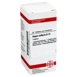 Discount Hepar sulfuris D 12 Tabletten, 80 St H
