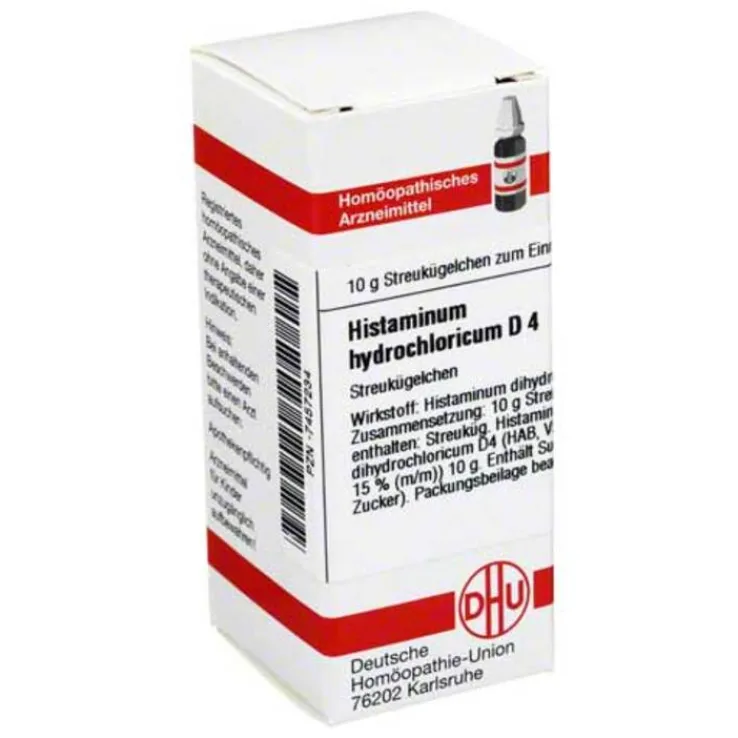 DHU Histaminum hydrochloricum D 4 Globuli, 10 g