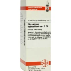 Discount DHU Histaminum hydrochloricum D 30 Dilution, 20 ml