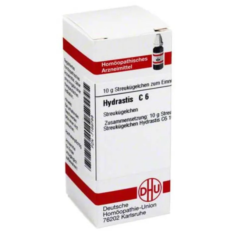 New DHU Hydrastis C 6 Globuli, 10 g