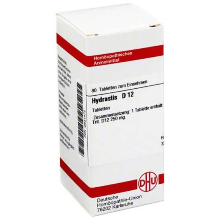 Outlet DHU Hydrastis D 12 Tabletten, 80 St