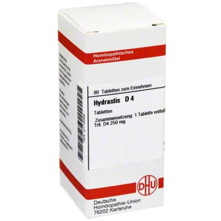Discount DHU Hydrastis D 4 Tabletten, 80 St