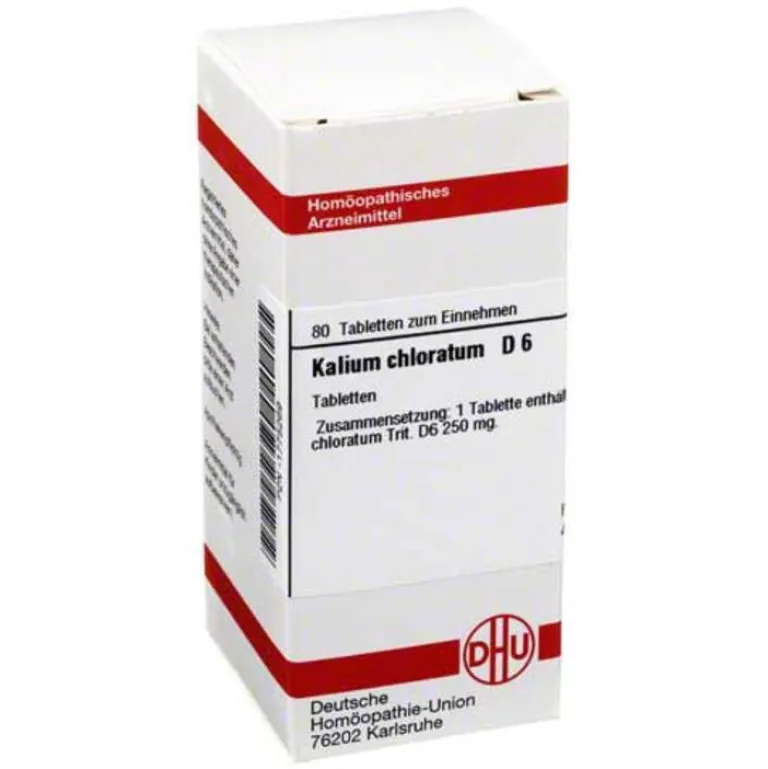 Clearance DHU Schüßler-Salze DHU Kalium chloratum D 6 Tabletten, 80 St